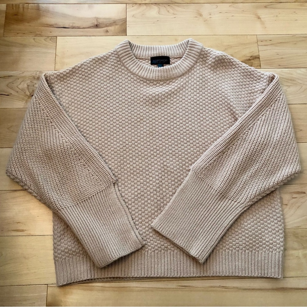 Top shop pink sweater